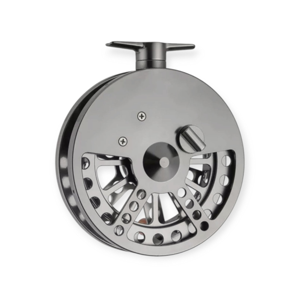 Котушка інерційна з поворотним механізмом Salmon 0031 (120mm)