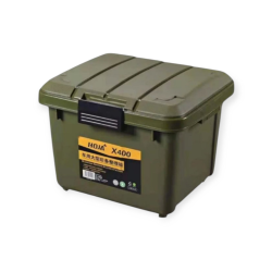 Ящик для рыбака Optima BOX 40л, зеленый