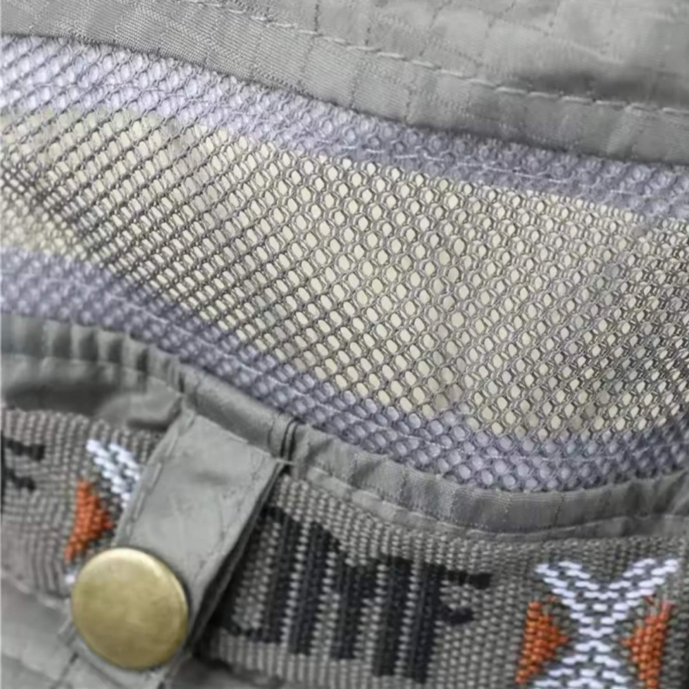 Панама для рыбалки с вышивкой DMF